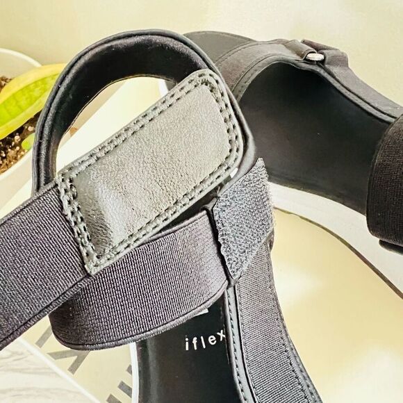 ANNE KLEIN Goldie Sport Sneaker Sandal, Comfort Cushioned, Black, Size 11, NWT - Picture 12 of 16
